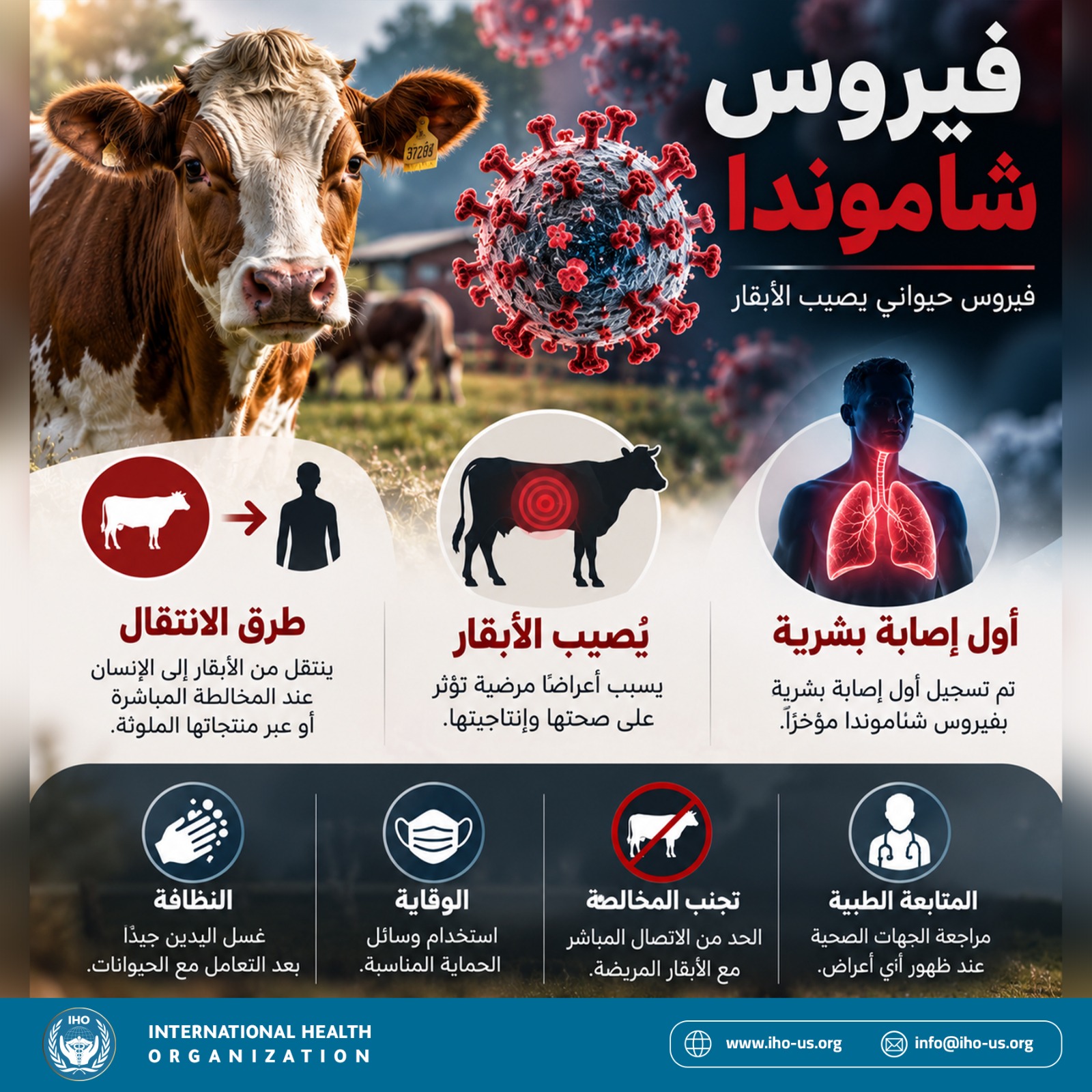 فيروس شاموندا: ماذا نعرف بعد توثيق أول إصابة بشرية؟